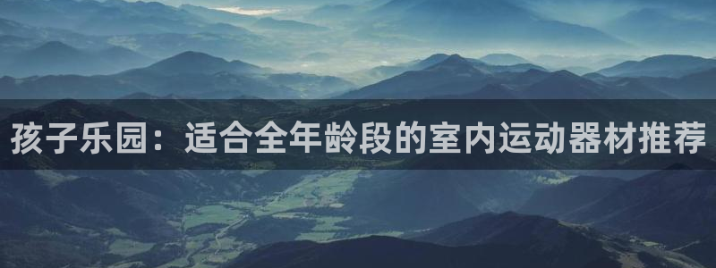 征途国际招商电话是多少啊：孩子乐园：适合全年龄段的室内运动器