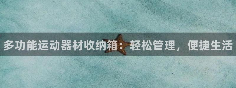 征途国际科技：多功能运动器材收纳箱：轻松管理，便捷生